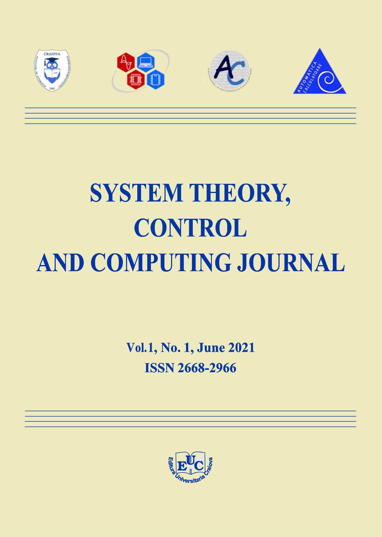 					View Vol. 1 No. 1 (2021): System Theory, Control and Computing Journal
				