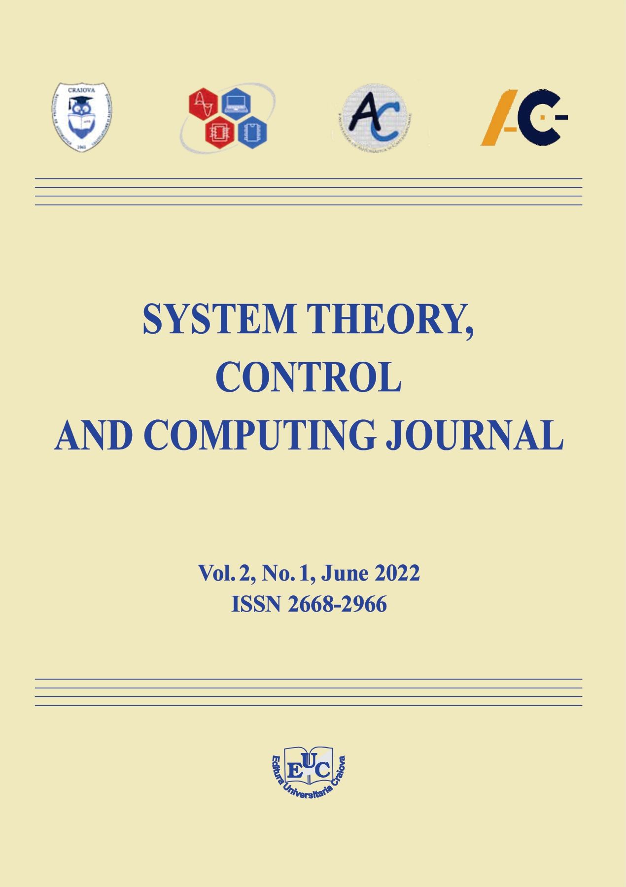 					View Vol. 2 No. 1 (2022): System Theory, Control and Computing Journal
				