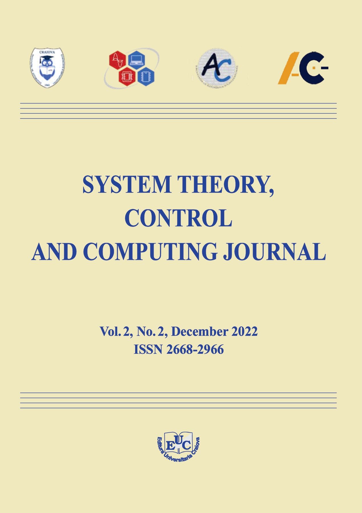 					View Vol. 2 No. 2 (2022): System Theory, Control and Computing Journal
				